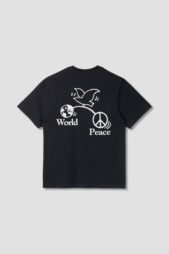 World Peace Short Sleeve Tee- Black