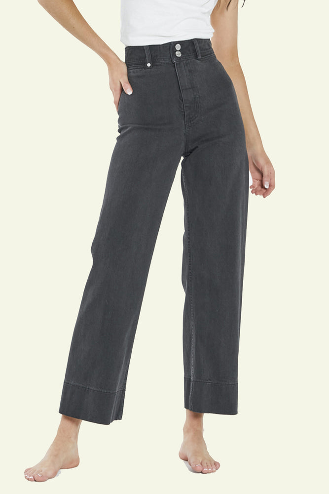
            
                Load image into Gallery viewer, Belle Stretch Jean - Aged Black
            
        