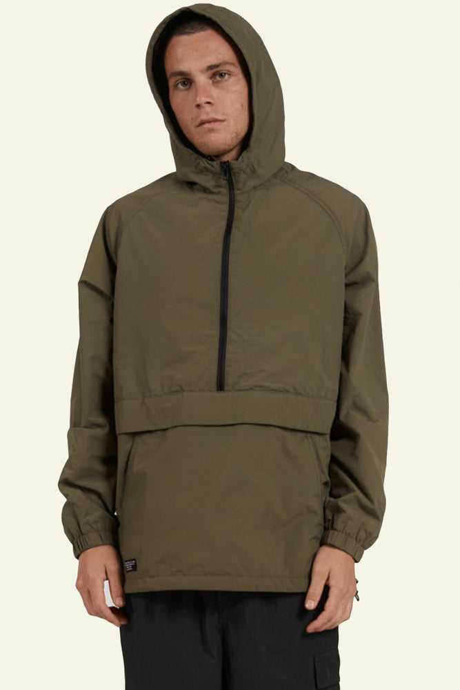 High Standards Anorak Jacket- Aloe