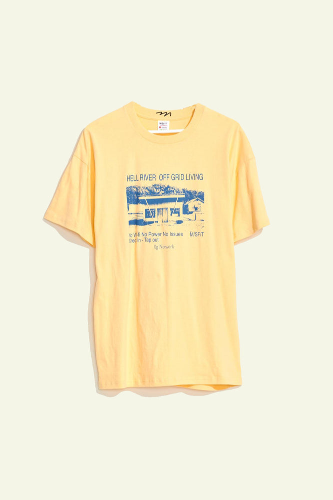 Gone Moody 50/50 AAA SS Tee - Solid Butter