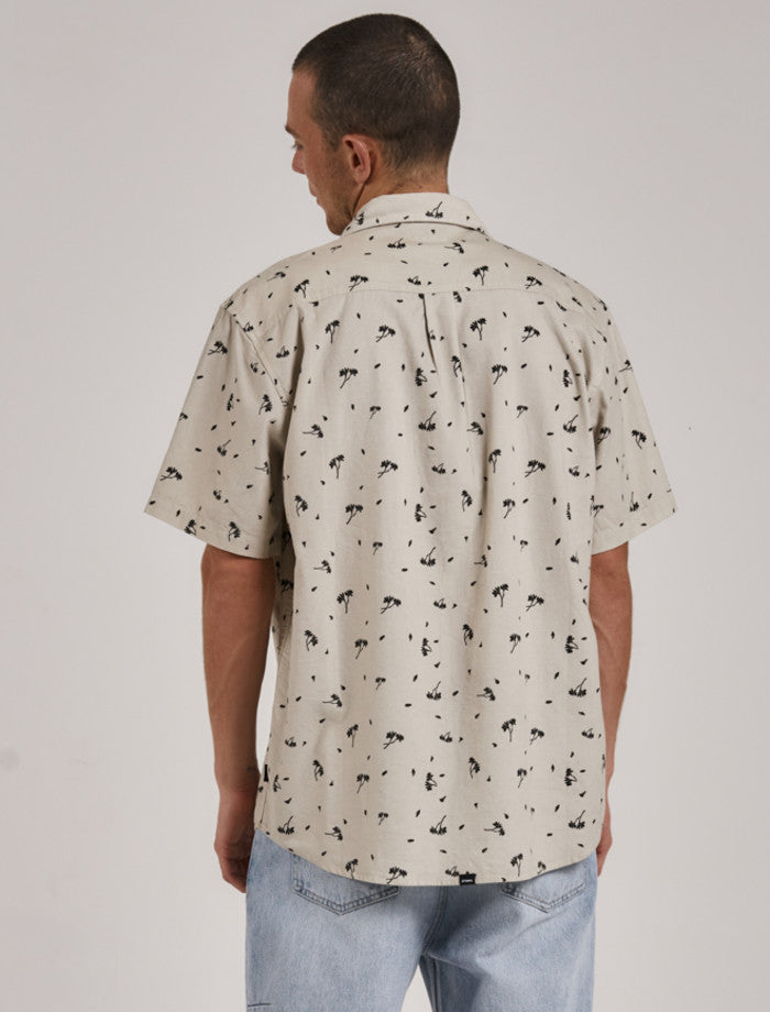 Hell Raised Short Sleeve Shirt - Oatmeal
