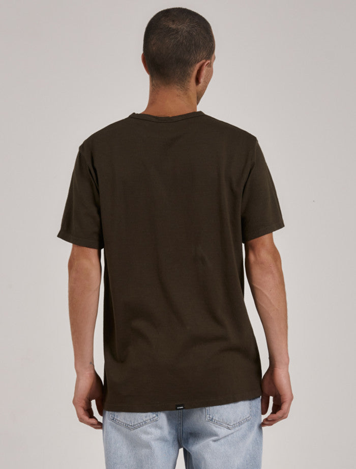 Hemp Thrills Embro Merch Fit Tee - Tarmac