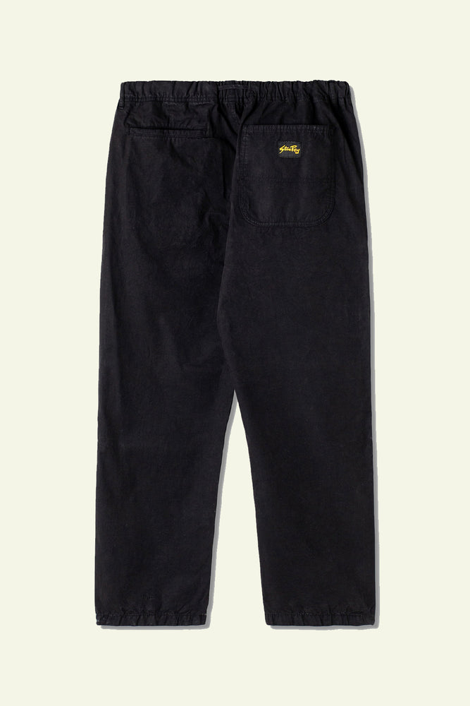 Rec Pant - Black Poplin