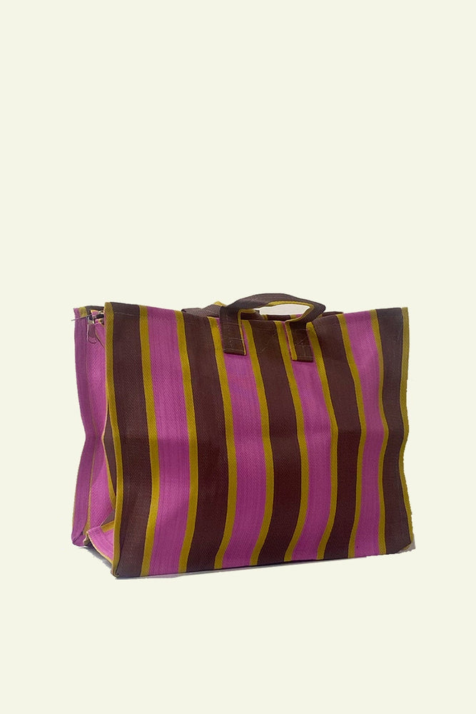 Dariwallah Striped Bag - Medium