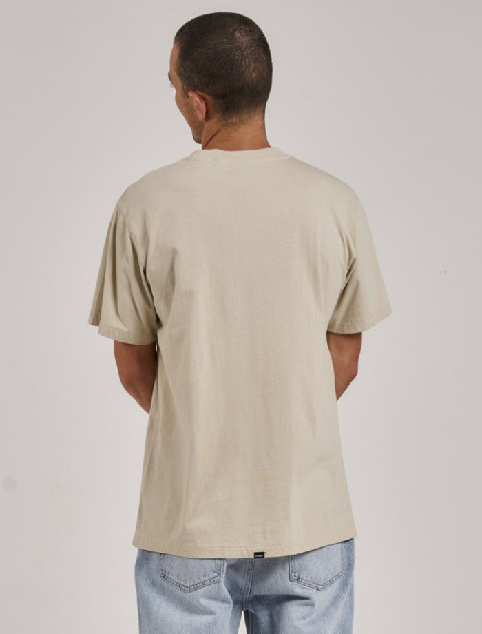 
            
                Load image into Gallery viewer, Minimal Thrills Merch Fit Tee- Oatmeal
            
        