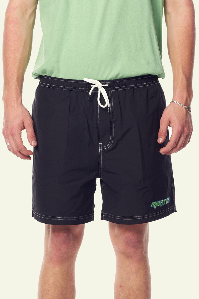 Recycled Thermal Shock Power Short - Black