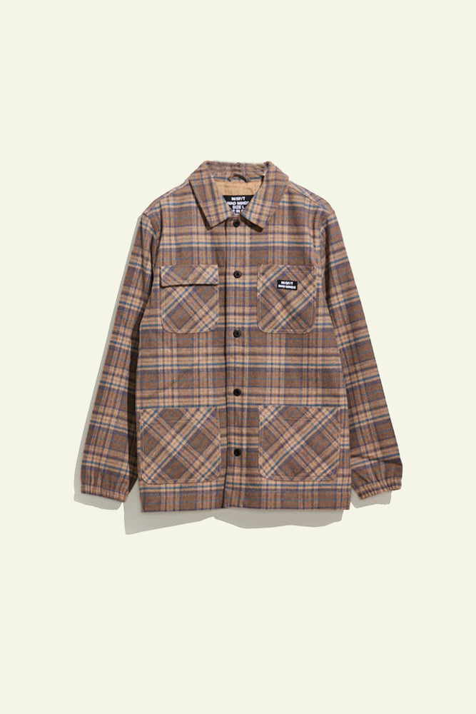 
            
                Load image into Gallery viewer, Schizoids Work Jacket - Tan Check
            
        