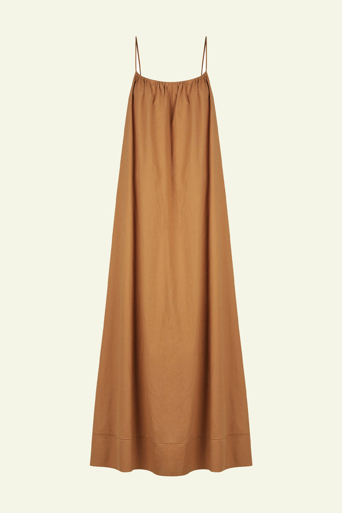 The Woven Maxi - Almond