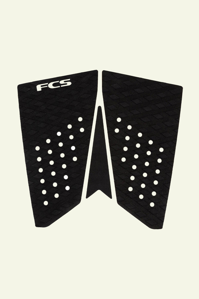 FCS T-3 Fish Traction Pad - Mid Black