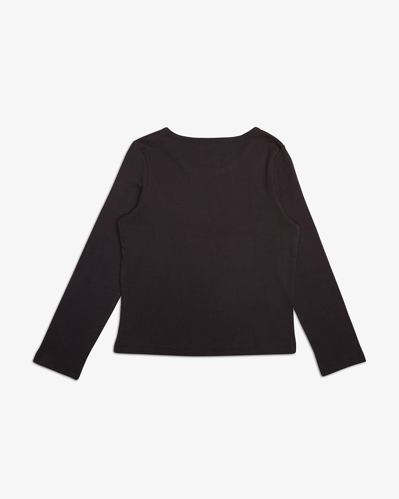 
            
                Load image into Gallery viewer, Unhenged L/S Top - Anthracite
            
        