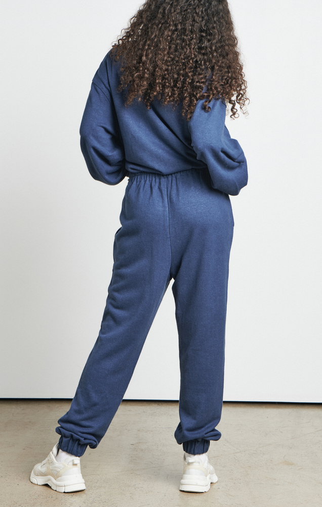 The Jogger Pant - Washed Navy